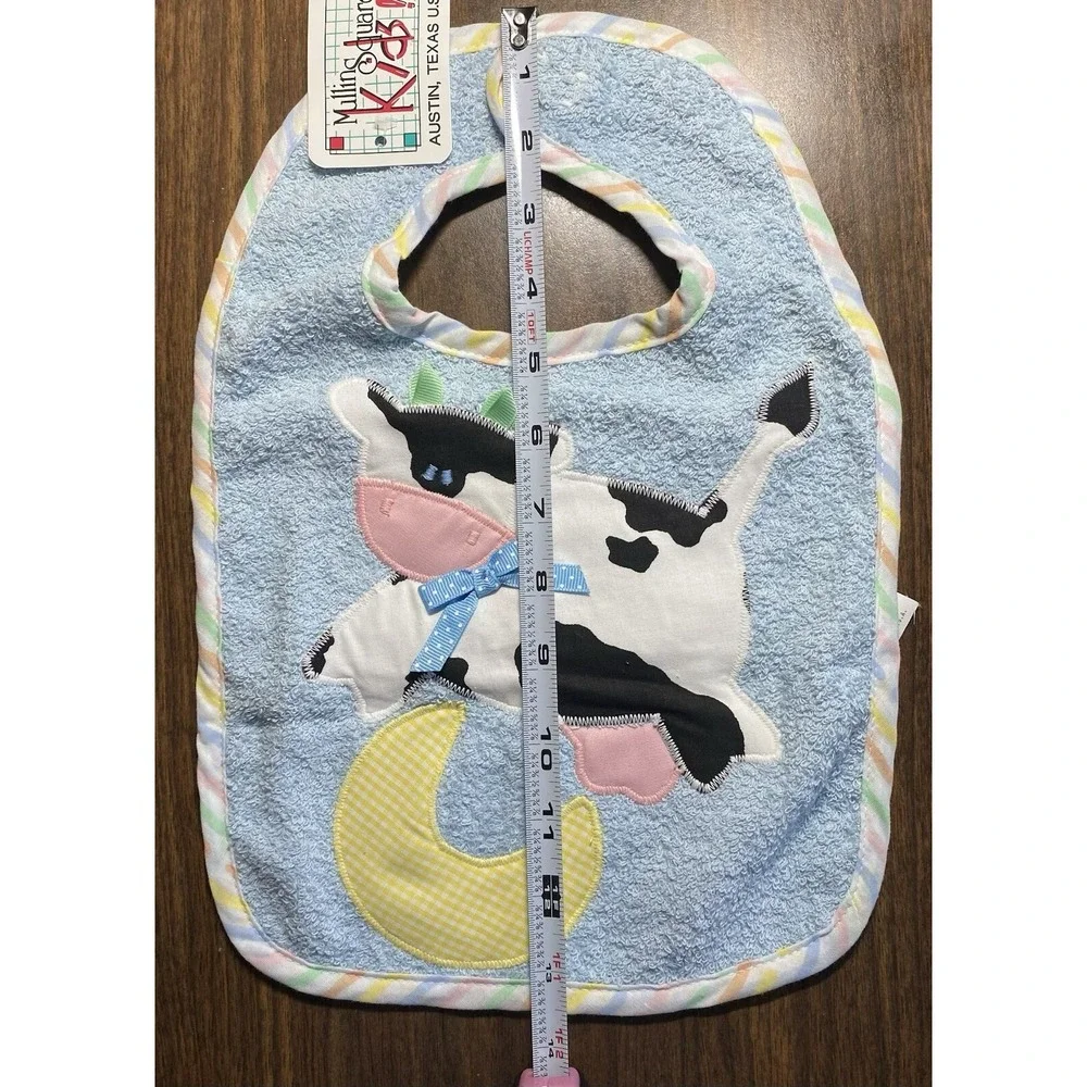 Vintage Baby Bibs & Burp Cloth Mixed Lot (8) New & Pre-owned Unisex Animals Boat
